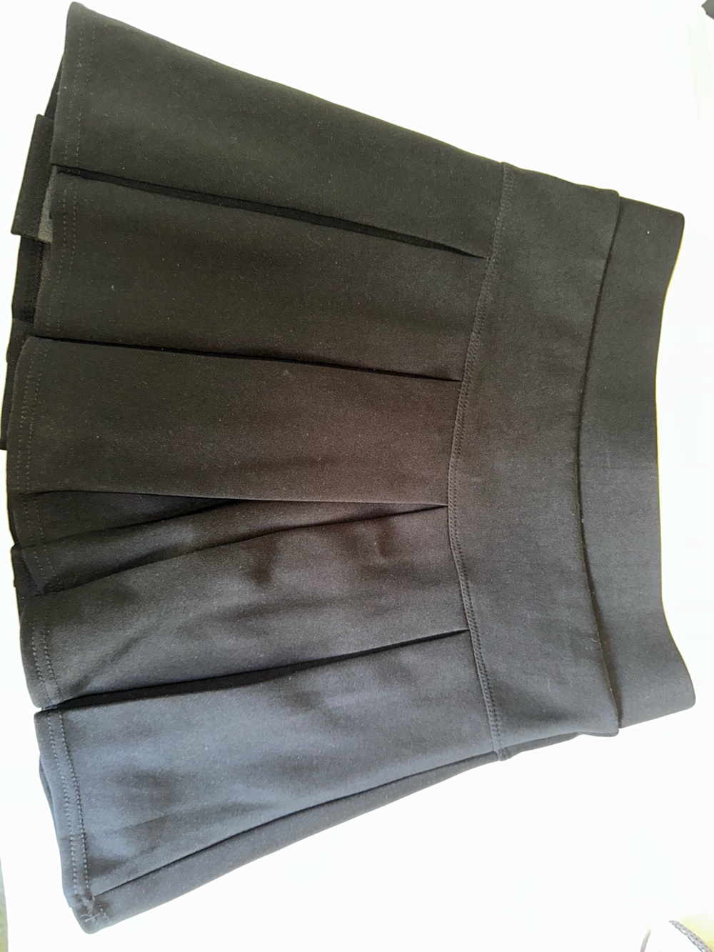 Black Pleated Skirt